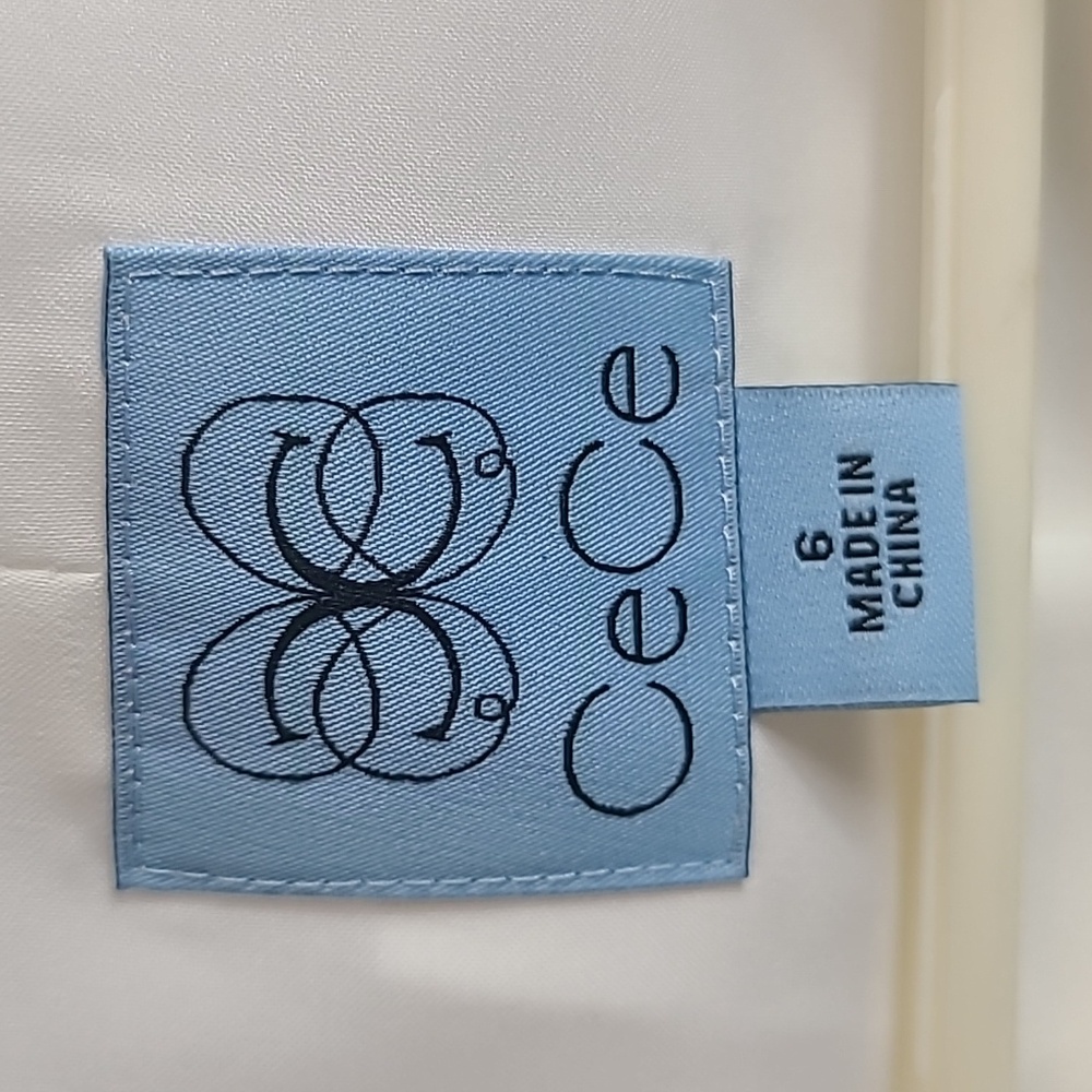 CeCe Cream Blazer New Size 6 - Picture 2 of 9
